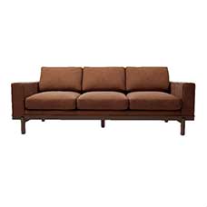 84" Leather Sofa